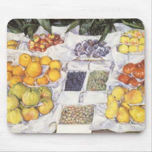 Mousepad Fruta de Gustave Caillebotte, Vintage Art