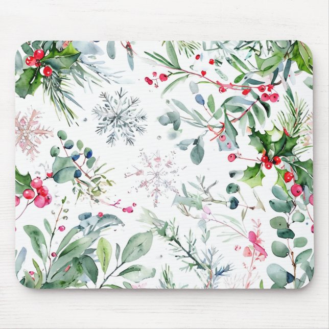 Mousepad fruta de inverno fresca (Frente)
