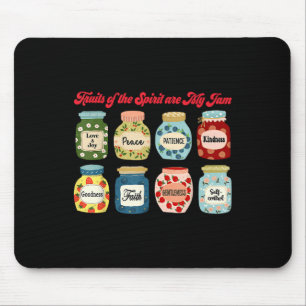 Mousepad Frutos Do Espírito São Minha Coisa Favorita Religi