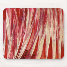 Mousepad Fuchsia Feather Fringe