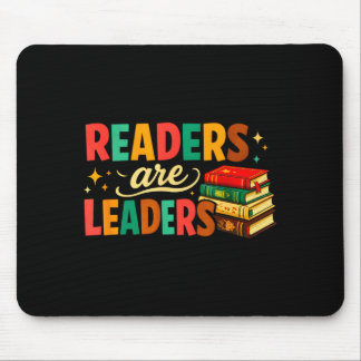 Mousepad Fun inspiring readers are leaders book lovers