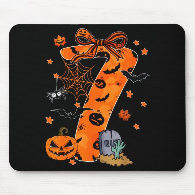 Mousepad Fun Six Seven 6 7 Meme Design Couples Halloween  (Frente)