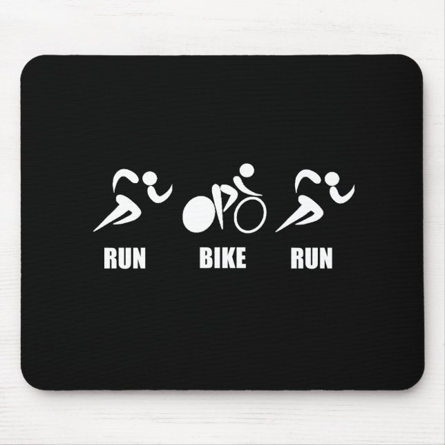 Mousepad Funcionamento da bicicleta do funcionamento do (Frente)