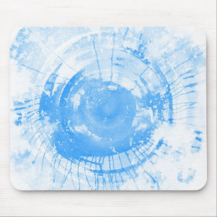 Mousepad Fundo azul abstrato da aguarela, textura