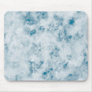 Mousepad Fundo azul de mármore da textura
