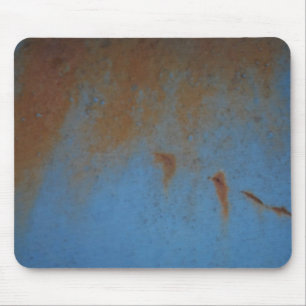 Mousepad Fundo Azul enferrujado