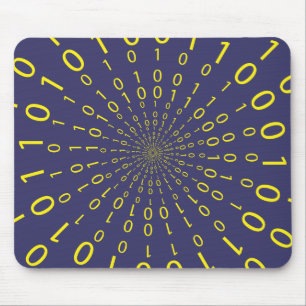 Mousepad Fundo circular binário