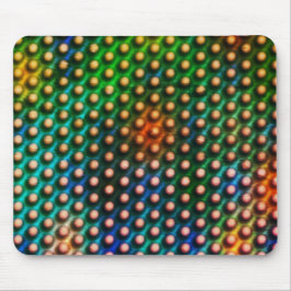 Mousepad Fundo colorido verde, azul, laranja.. Com cír