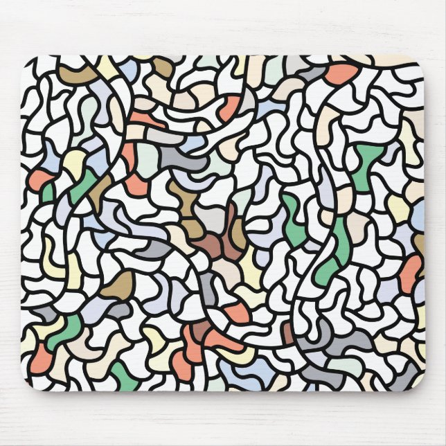 Mousepad Fundo com abstrato (Frente)