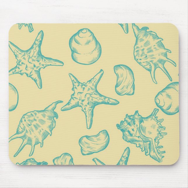 Mousepad Fundo com escudos. Mão tirada (Frente)