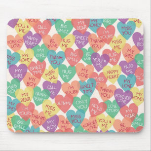 Mousepad Fundo da forma do amor
