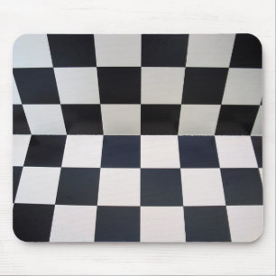 Mousepad Fundo da xadrez do tabuleiro de damas
