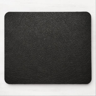 Mousepad Fundo de couro preto da textura