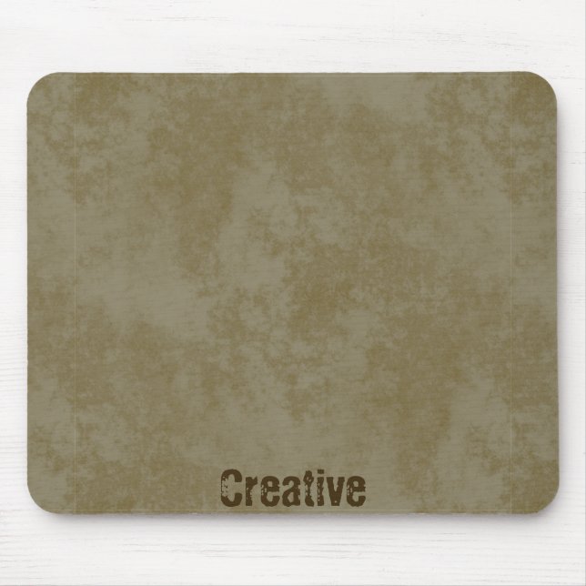 Mousepad Fundo de padrão de mancha de café (Frente)