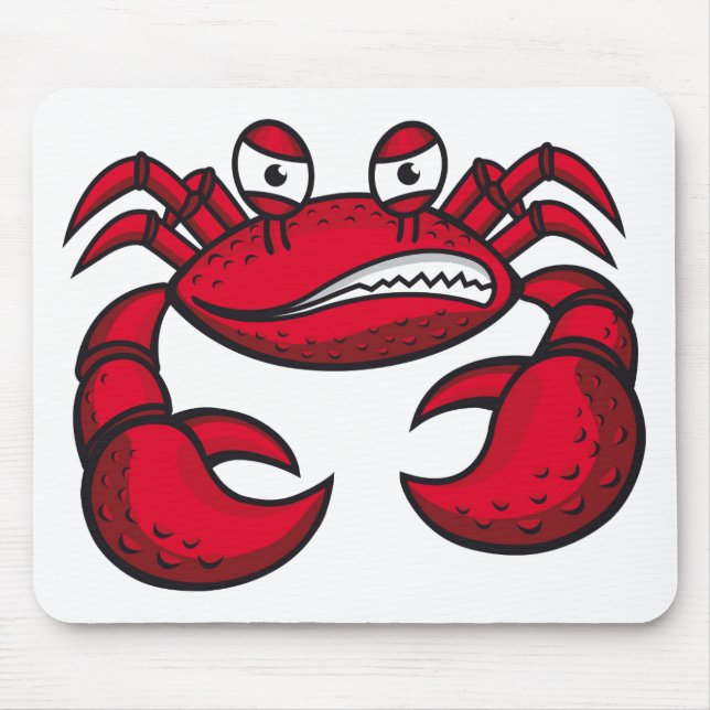 Mousepad Fundo do Caranguejo Mal-Humorado (Frente)