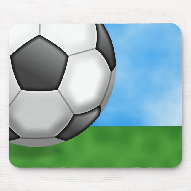 Mousepad Fundo do futebol (Frente)