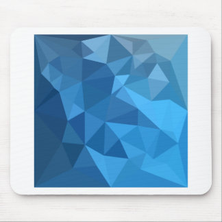 Mousepad Fundo do polígono do abstrato do azul do