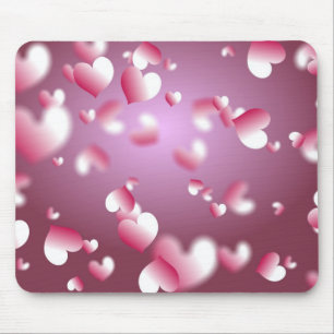 Mousepad fundo dos corações
