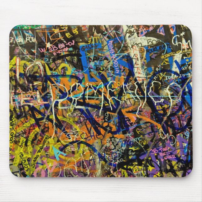 Mousepad Fundo dos grafites (Frente)
