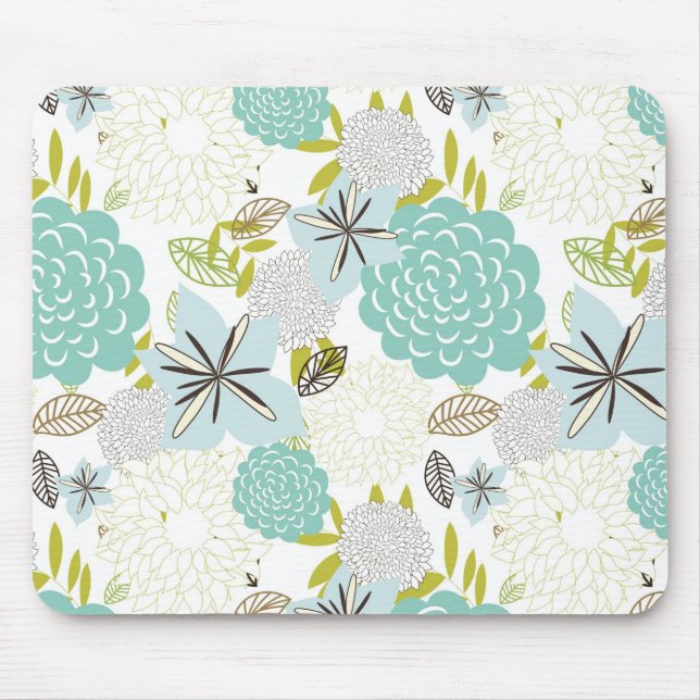 Mousepad Fundo floral 5 (Frente)