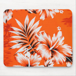 Mousepad Fundo havaiano da flor do hibiscus
