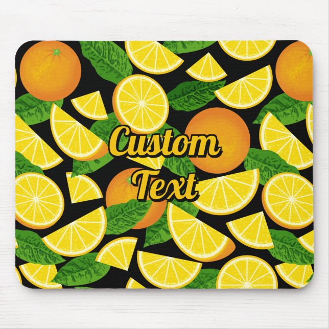 Mousepad Fundo Laranja (Frente)