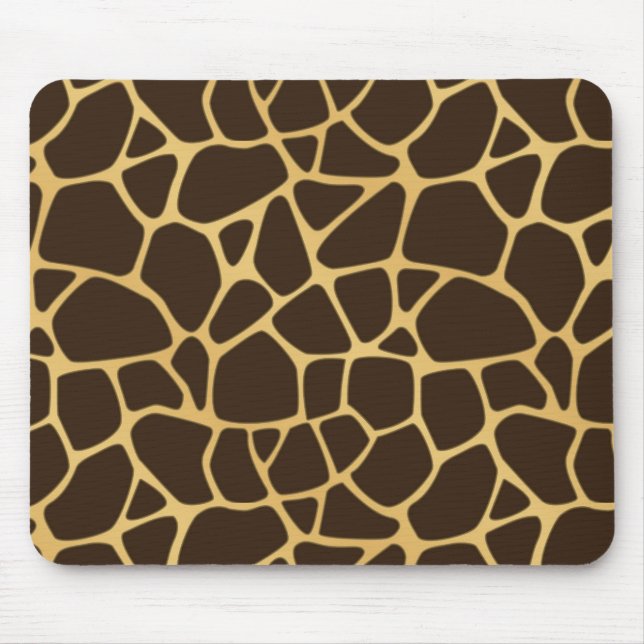 Mousepad Fundo manchado girafa (Frente)