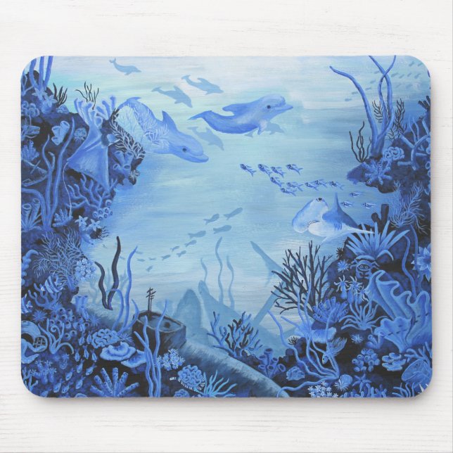 Mousepad Fundo Oceânico (Frente)