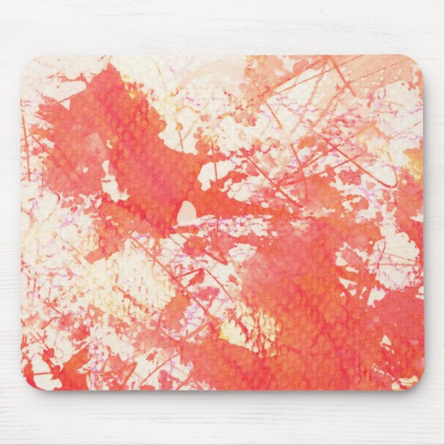 Mousepad Fundo pintado mão abstrato da aguarela. 2 (Frente)
