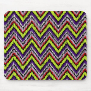Mousepad Fundo PixDezines ikat chevron/DIY