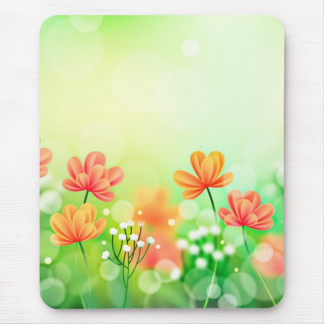 Mousepad Fundo Realista Borroso de Primavera-52374 (Frente)