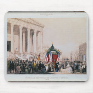 Mousepad Funeral das vítimas do La Madeleine
