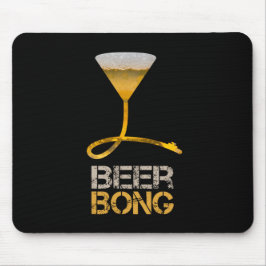 Mousepad Funil de cerveja para spring break e festa de desp