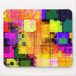Mousepad Funky Geométrico Multicolor Design