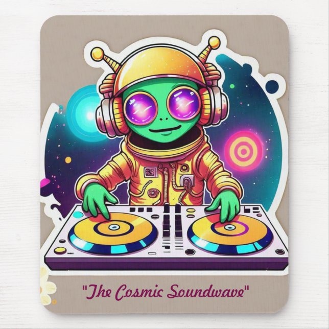 Mousepad "Funky Vibes Only" (Frente)