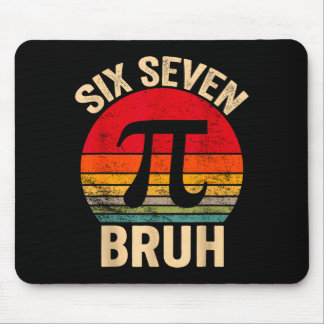 Mousepad Funny 3.14 67 6 7 meme design cute math nerd gen z