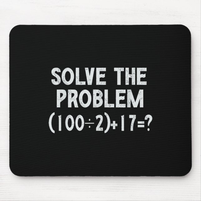 Mousepad Funny 67 Meme Pemdas Elementary Math Teacher Brain (Frente)