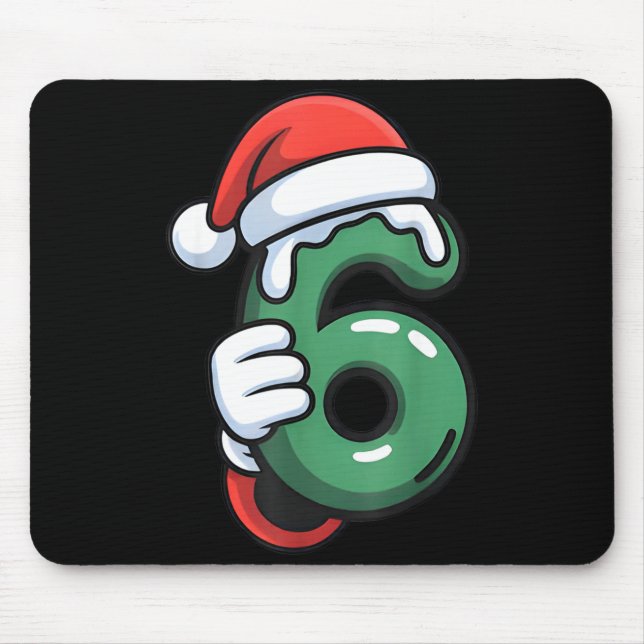 Mousepad Funny 67 Six Seven Meme Couple Matching Christmas  (Frente)