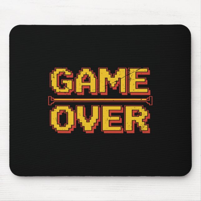 Mousepad Funny 80s Arcade Retro Nostalgia Gamer Video Game  (Frente)