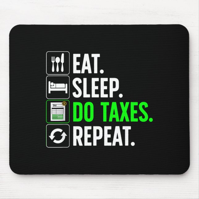 Mousepad Funny Accounting Art For Men Women Spreadsheets Ac (Frente)