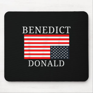 Mousepad Funny American Flag Benedict Donald Anti Trump