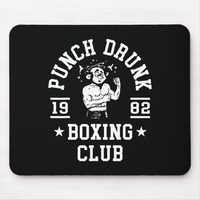 Mousepad Funny Boxing T Shirt For Boxers  (Frente)