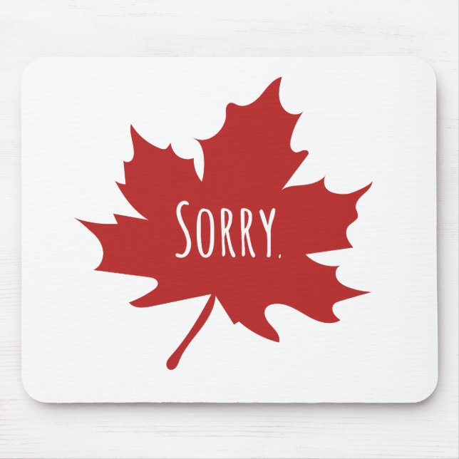 Mousepad Funny Canadense (Frente)