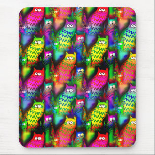 Mousepad Funny Cats Pattern-54578
