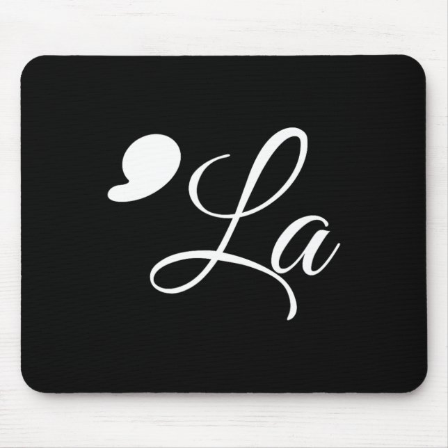 Mousepad Funny Comma La Kamala Harris 2024 Votação Pontuaçã (Frente)
