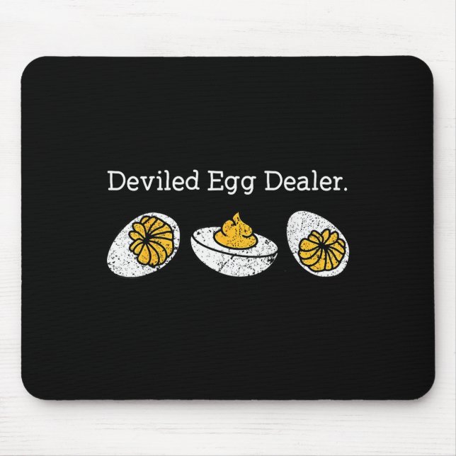 Mousepad Funny Deviled Egg Er Thanksgiving  (Frente)