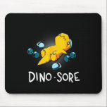 Mousepad Funny Dinosaur Workout Gym Fitness Lifting<br><div class="desc">Funny Dinosaur Workout Gym Fitness Lifting</div>