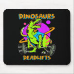 Mousepad Funny Dinosaurs And Deadlifts Weightlifting Bodybu<br><div class="desc">Funny Dinosaurs And Deadlifts Weightlifting Bodybuilding Gym</div>