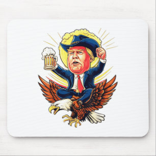 Mousepad Funny Donald Trump 2024 Retome as Eleições America