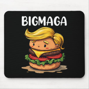 Mousepad Funny Donald Trump Fazer Fries Hamburger B